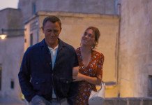 A Casual Linen Jacket and Henley in Matera in No Time to Die