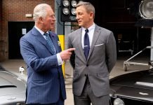 The Suit King Charles, then Prince of Wales, Wore to the No Time to Die Set